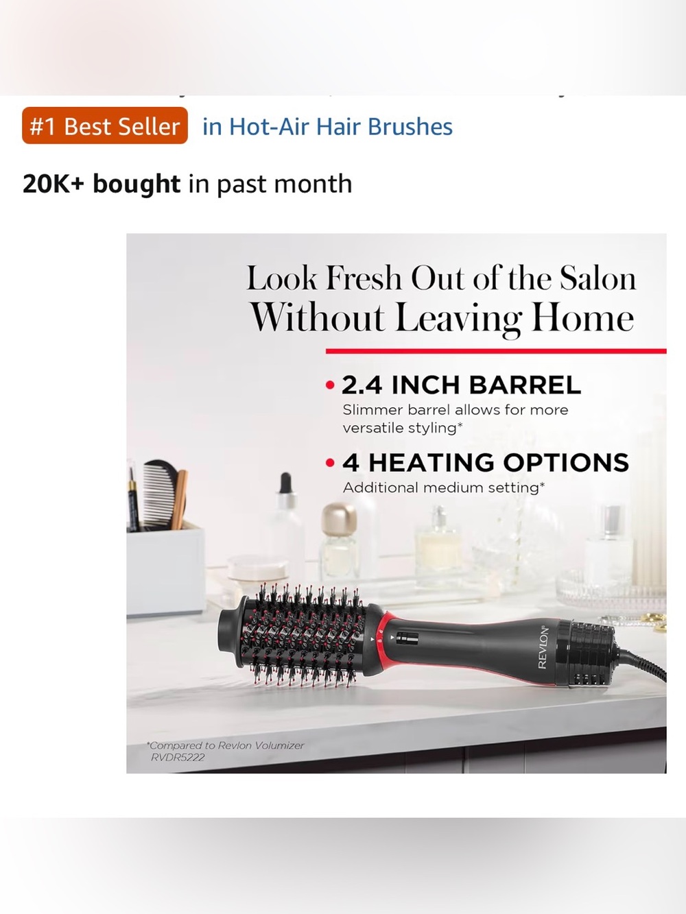 $75. Revlon One-Step Volumizer PLUS Dryer - Black volumizer plus. New open box - Picture 7 of 16